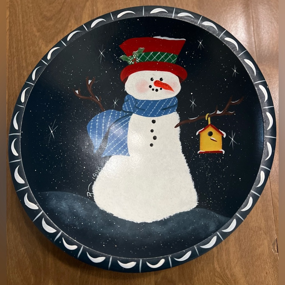 Weston Wooden Mill Bowl